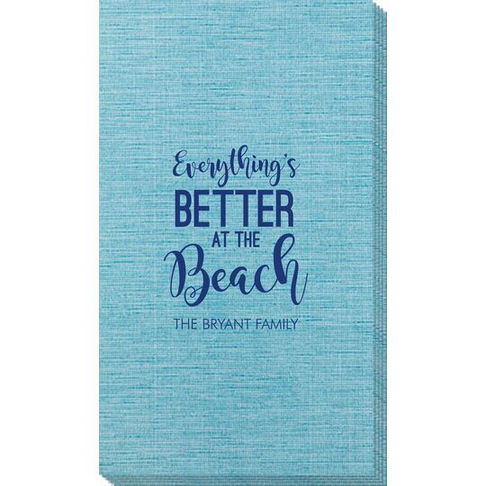Better at the Beach Bamboo Luxe Guest Towels